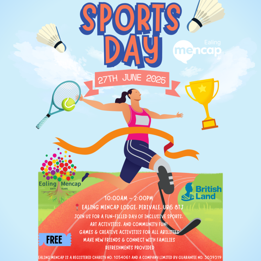 Ealing Mencap 60th Anniversary Sports Day